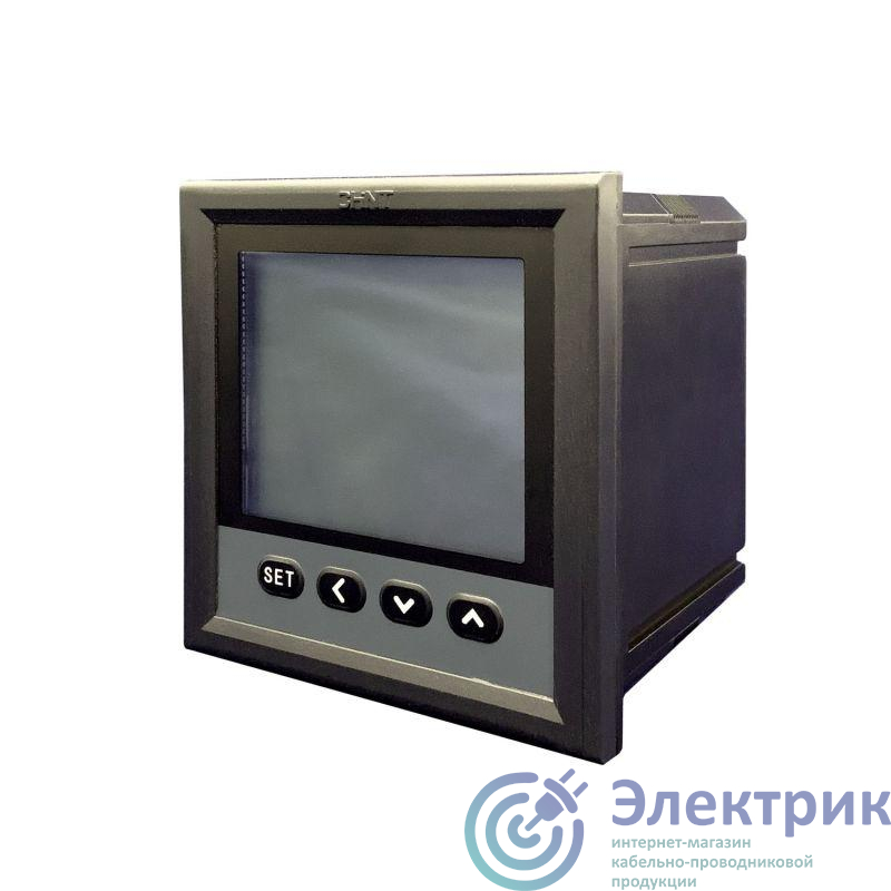 Прибор измерительный многофункциональный PD666-3S3 3ф 5А RS-485 96х96 LCD дисплей 380В CHINT 765096