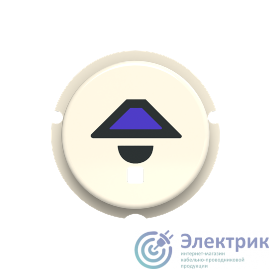 Кнопка "Освещение" SBL-N2BL free@home Zenit бел. ABB 2CLA202610N1102