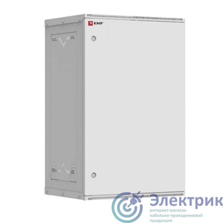 Шкаф телекоммуникационный Astra A 18U 600х450 настенный разборный дверь металл PROxima EKF ITB18M450D
