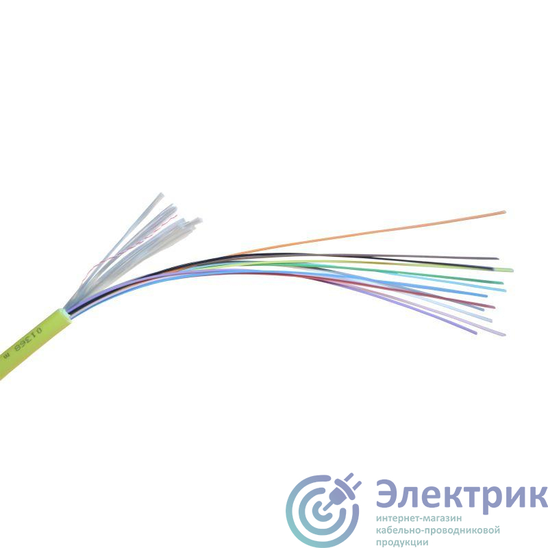 Кабель оптоволоконный OS2 одномод. внутр./наружн. с плотным буфером 4 волокна LSZH Leg 032289