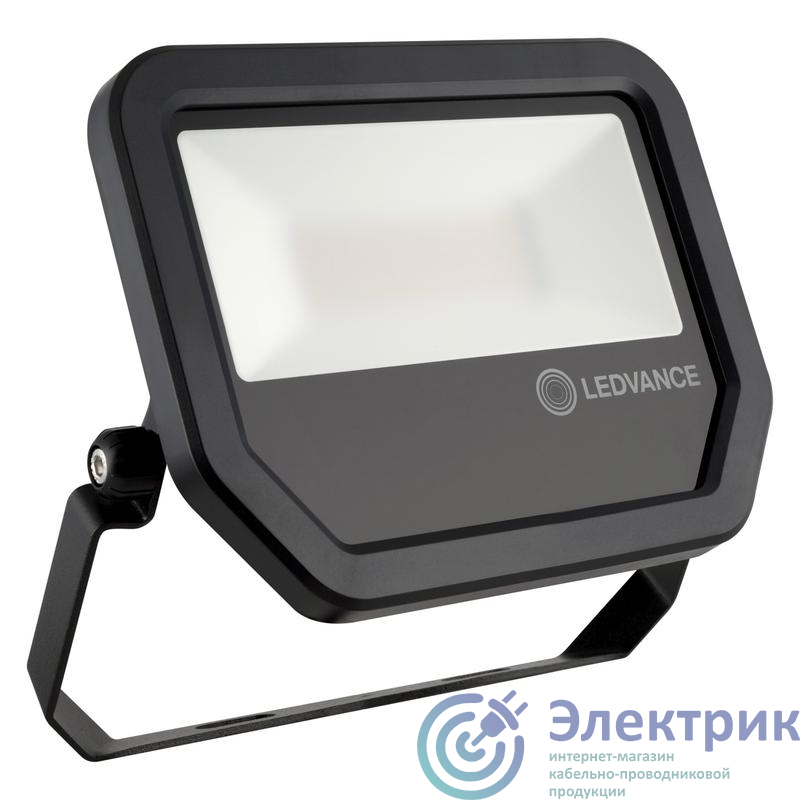 Прожектор светодиодный Floodlight Performance 30Вт 3000К IP65 3300лм ДО уличный черн. LEDVANCE 4058075421097