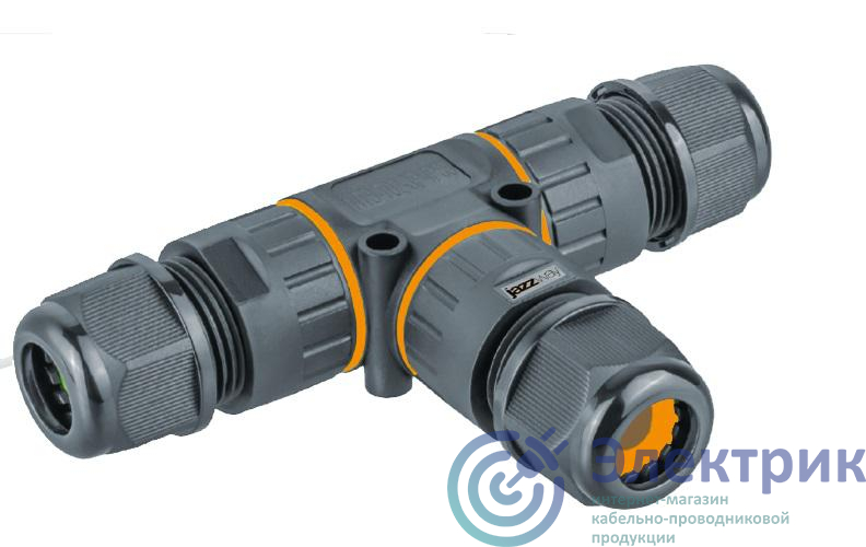 5053502 | Коннектор кабельный PCC-T3-F 3х2.5 24А IP68 JazzWay