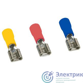 Разъем плоский РпИм OptiKit S-Pm-PVC- 1.25-250 (уп.100шт) КЭАЗ 278084