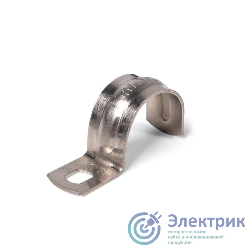 Скоба СМО(INOX) метал. 16-17 (уп.20шт) Fortisflex 80129