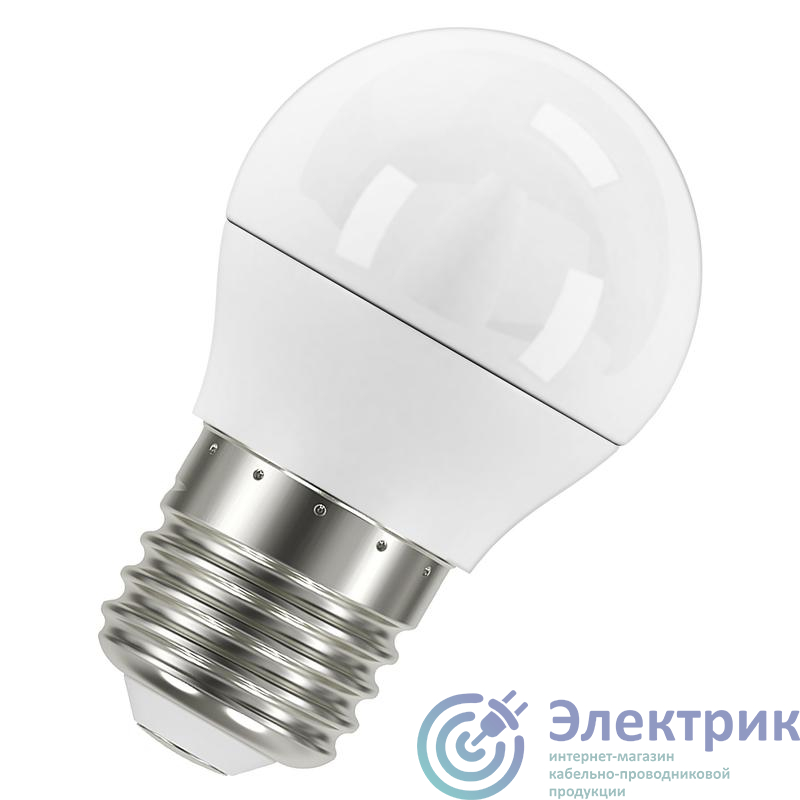 Лампа светодиодная LED Value LVCLP60 7SW/830 7Вт шар матовая E27 230В 2х5 RU (уп.5шт) OSRAM 4058075578197