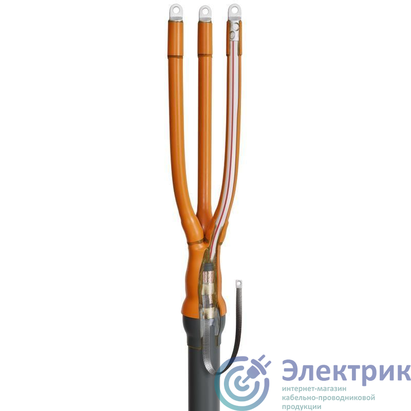 Муфта кабельная концевая 6кВ 3ПКТп-6-70/120-Б КВТ 65515