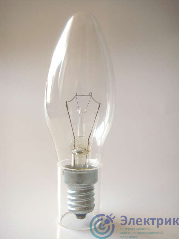Лампа накаливания ДС 60Вт E14 (верс.) Лисма 327302200