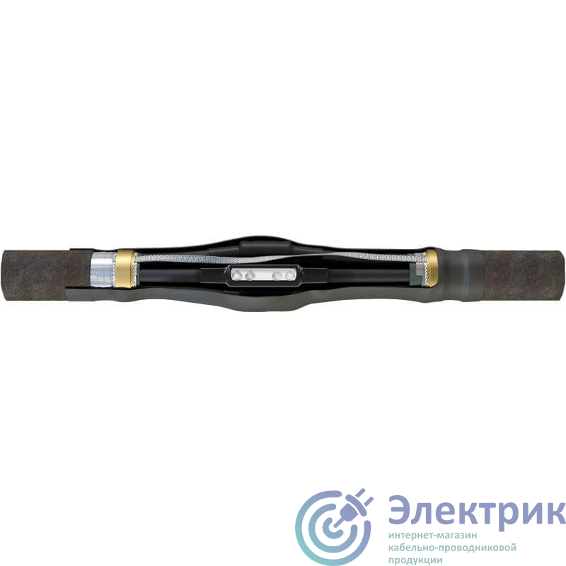Муфта кабельная соединительная 1кВ 4 ПСТ(б)-1 (70-120) с соединителями (пластик с броней) ЗЭТАРУС zeta20717