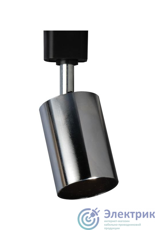 Светильник-прожектор трековый PTR 26 GU10 IP20 230В CH хром JazzWay 5038035A
