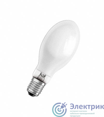 Лампа газоразрядная металлогалогенная HQI-E 250W/D 250Вт эллипсоидная 5200К E40 COATED OSRAM 4008321677907