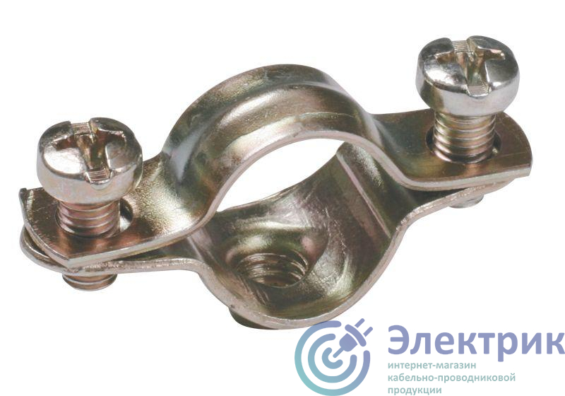 Хомут стальной 12-13 для жестких труб IEK CMA12-12-100