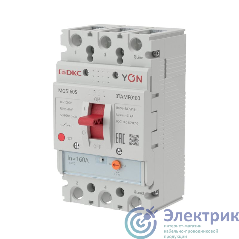 Фото YON (группа DKC) MGS160S-3TAMF0160