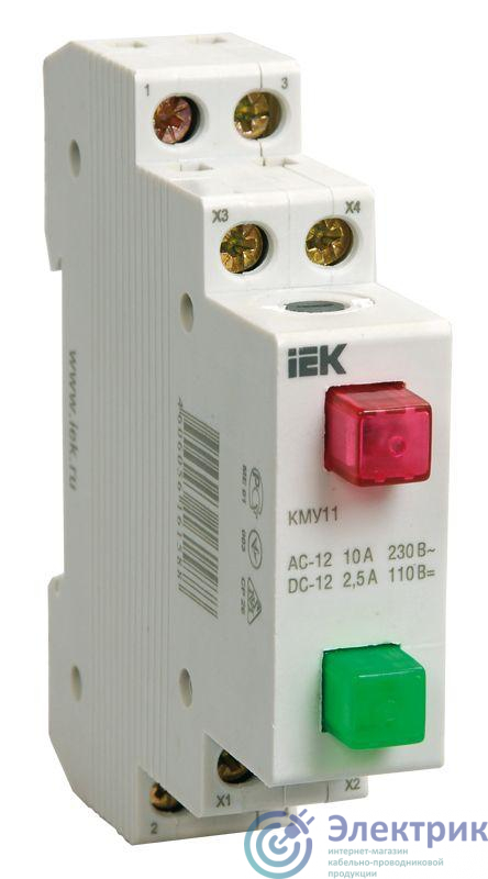Кнопка управления модульная КМУ 11 IEK MBD10-11-K51