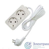 481S-9207 | Удлинитель 2х7м с заземл. 10А IP20 2.2кВт ПВС Союз