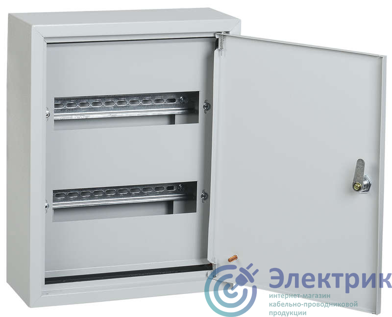 Корпус металлический ЩРн-24 IP31 LIGHT ИЭК MKM14-N-24-31-ZL