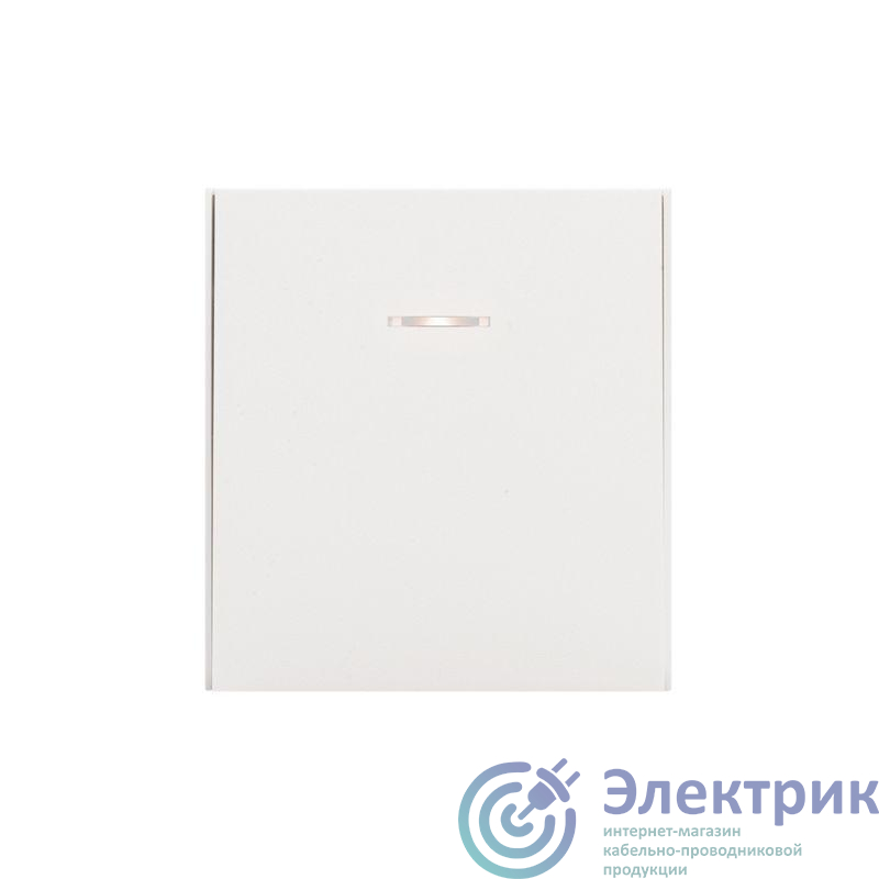 KR-78-0713-4 | Выключатель 1-кл. СП STRONG MIELE 10А с подсветкой жемчуг Kranz 