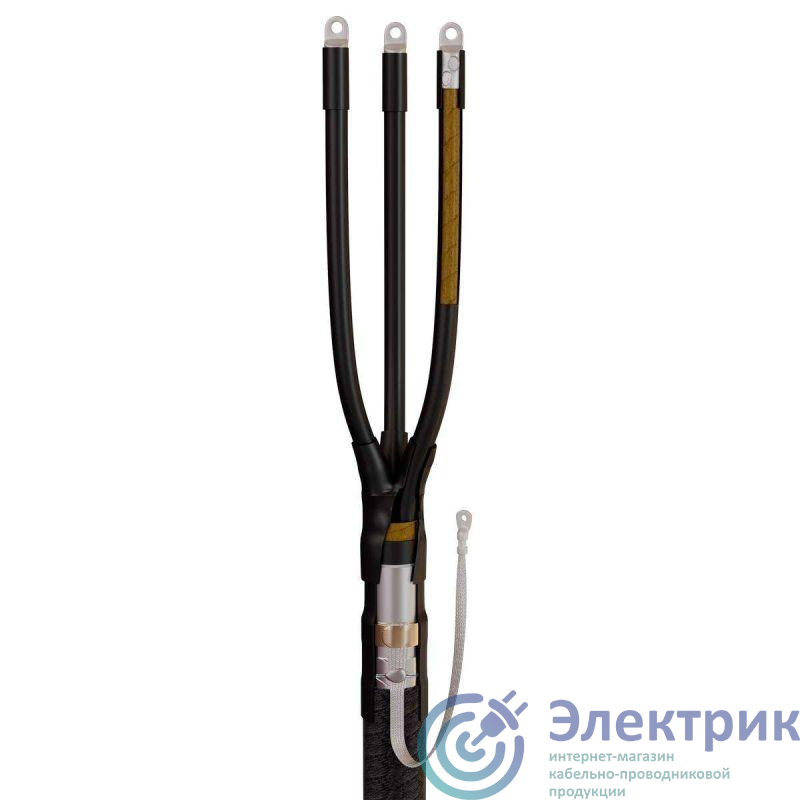 Муфта кабельная концевая 1кВ 3КВНТп-1-70/120 нг-LS КВТ 71127