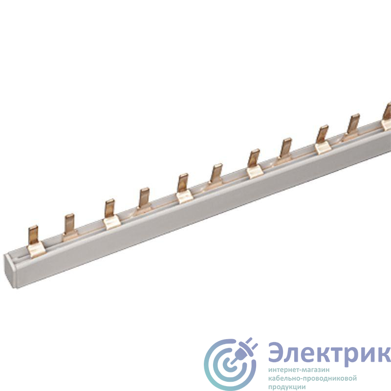 11-2243 | Шина соединительная типа PIN штырь 2Р 63А 1м Rexant