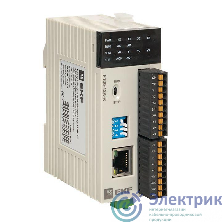 Контроллер программируемый F100 12 в/в PRO-Logic PROxima EKF F100-12A-R