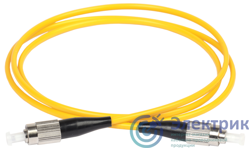 Патч-корд оптический коммутационный соединительный для одномодового кабеля (SM); 9/125 (OS2); FC/UPC-FC/UPC (Simplex) (дл.7м) ITK FPC09-FCU-FCU-C1L-7M