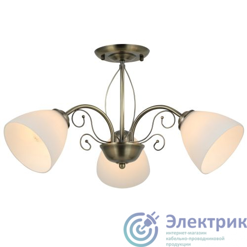 Б0060985 | Люстра Sue 9171-303 3хЕ27 40Вт модерн Rivoli
