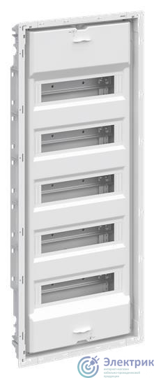 Шкаф внутреннего монтажа 60М без двери с самозажимными клеммами N/PE UK660NB ABB 2CPX031378R9999