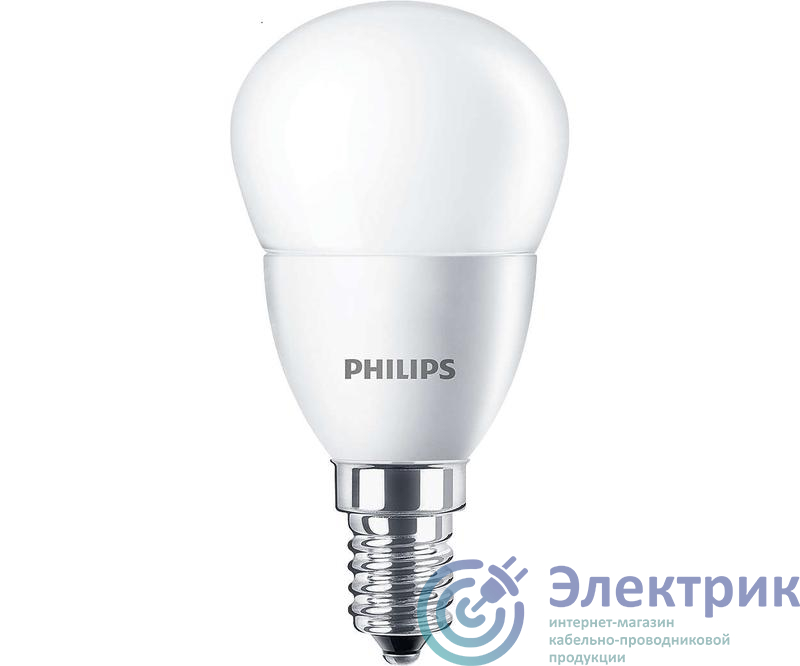 Лампа светодиодная ESS LEDLustre 6Вт P45FR 620лм E14 827 PHILIPS 929002971407