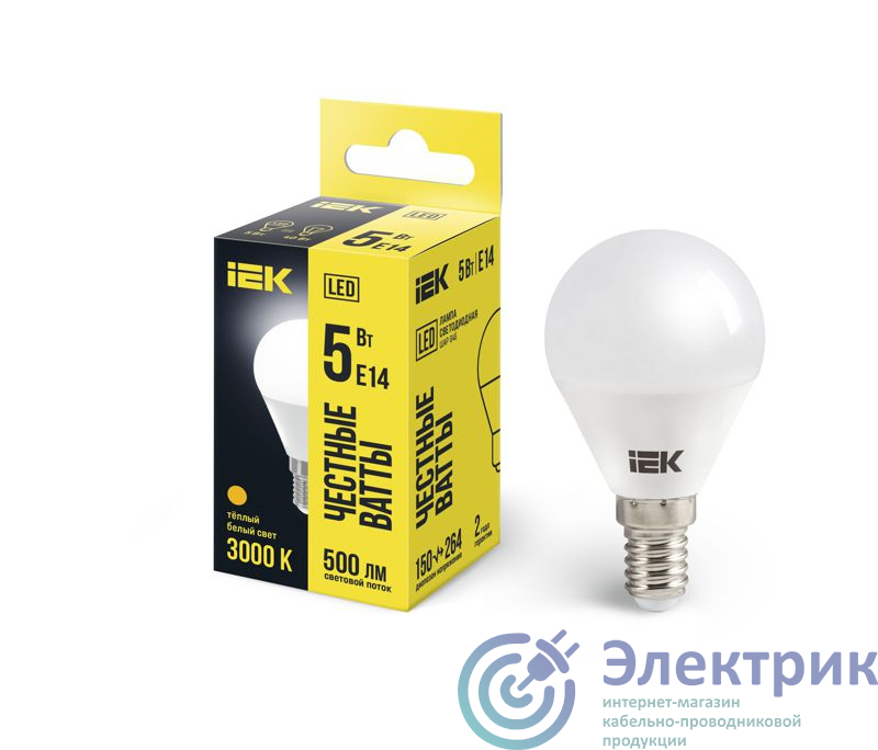 Фото IEK LLE-G45-5-230-30-E14