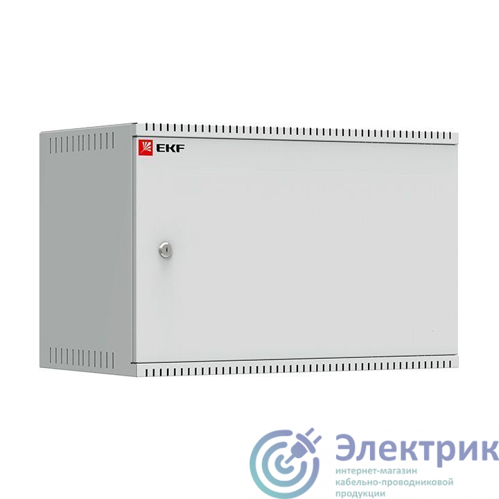 Шкаф телекоммуникационный Astra A ШТН 6U 600х350 настенный дверь металл PROxima EKF ITB6M350