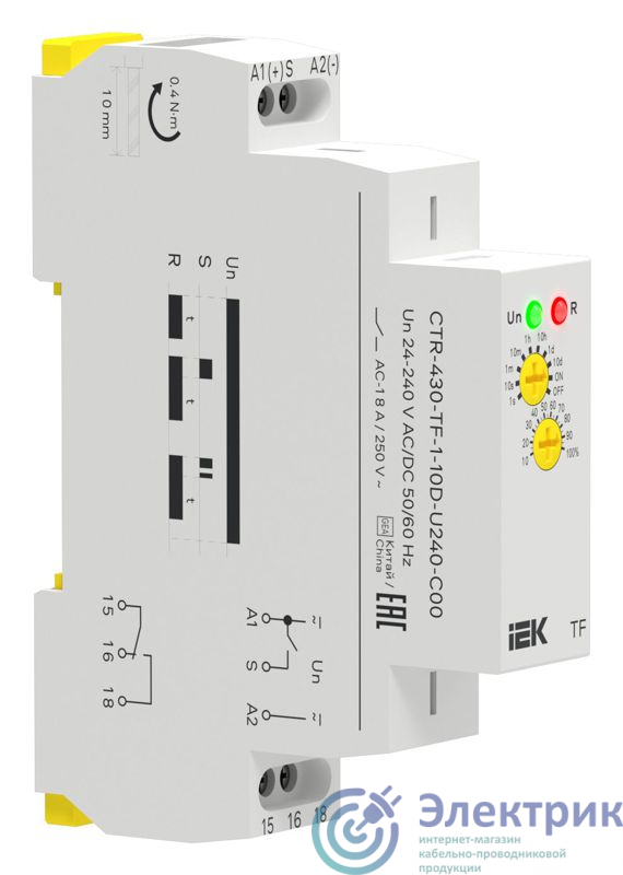 Фото ONI CTR-430-TF-1-10D-U240-C00