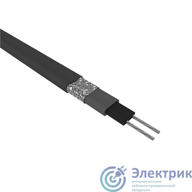 51-0629 | Кабель греющий саморегулируемый SRL30-2CR (экранированный) 30 Вт/1 м, бухта 200 м PROconnect ProConnect 