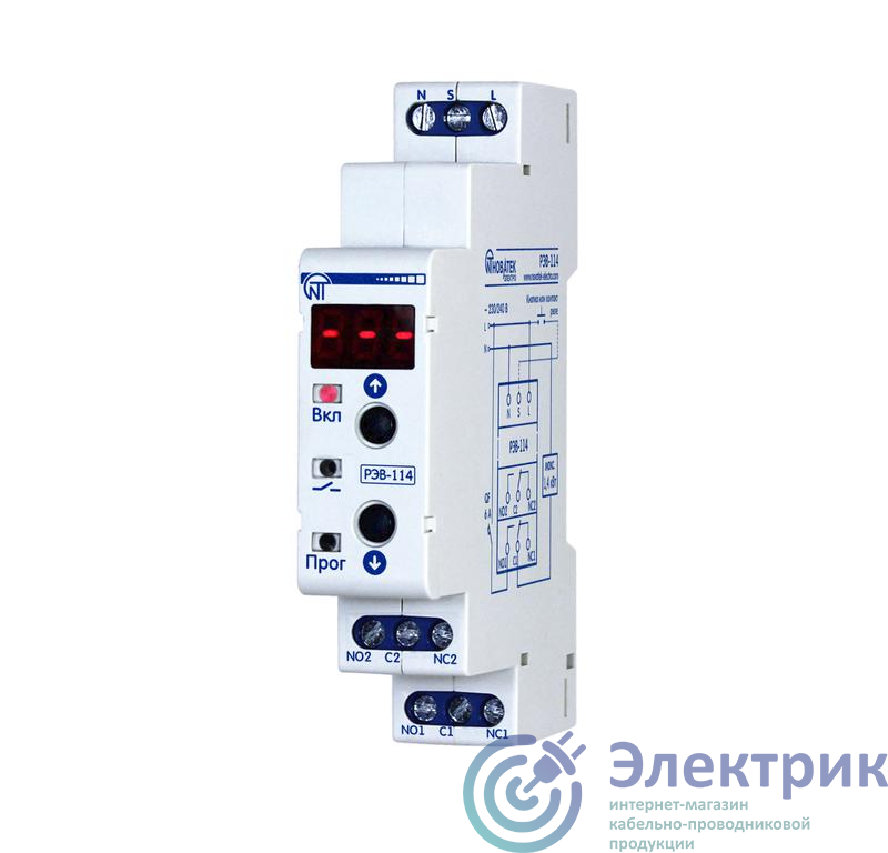 Реле времени РЭВ-114 НовАтек-Электро 3425601114