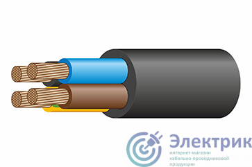 КГтп  3х4+1х2.5  -0.66