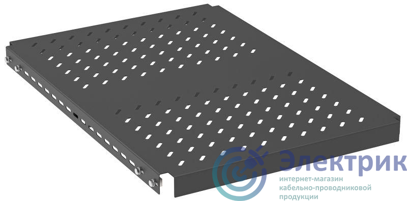 Полка стационарная серверная Г=700мм нагр. 200кг by ZPAS черн. ITK ZP-FS05-H-00-78
