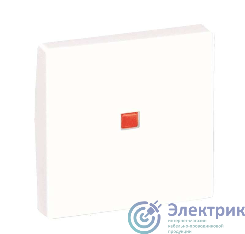 K112-14 | Клавиша с индикатором для выкл. К302 45х45мм графит Simon Connect
