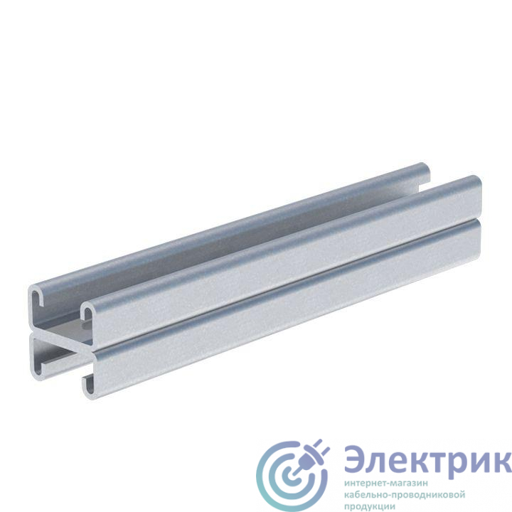 Профиль STRUT двойной 41х21 L2200 2.5мм EKF stpd4121220x2.5