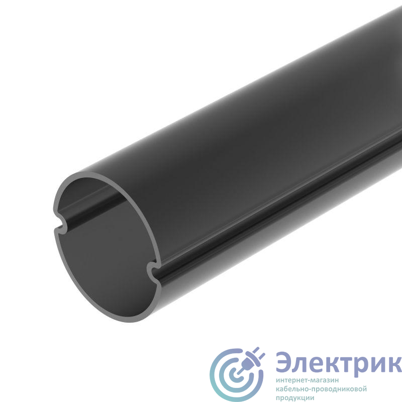 039256 | Экран ARH-ROUND-D20-DUAL-2000 OPAL BLACK 2м пластик Arlight