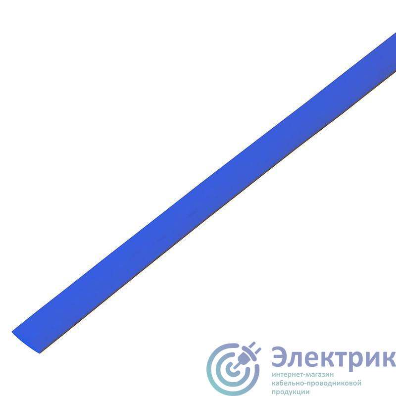Трубка термоусадочная 10/5.0 мм син. 1м (уп.50шт) PROCONNECT 55-1005