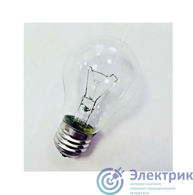 Лампа накаливания А50 230-40 40Вт E27 230В (100) Favor 8101203