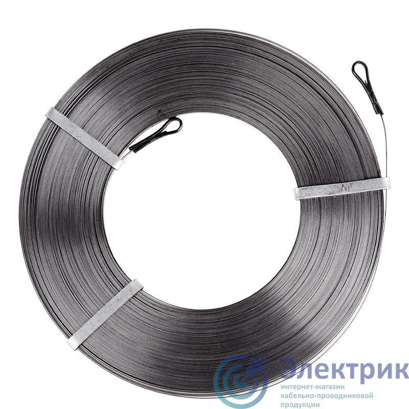Протяжка кабельная стальная плоская 30м PROCONNECT 47-5030-6