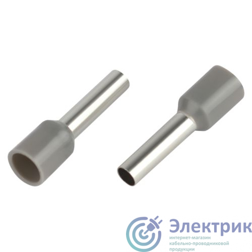 Б0063425 | Наконечник-гильза НШвИ 4.0-12 с изолированным фланцем (уп.500шт) Эра
