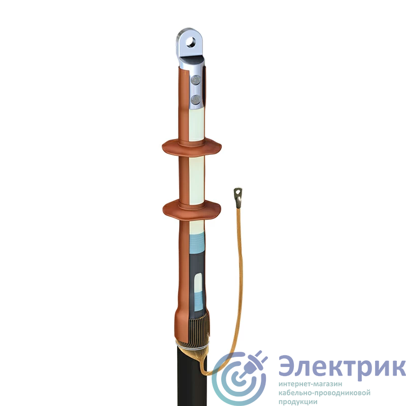 Муфта кабельная концевая наружн. установки 10кВ 1ПКНТ-10 (300-400) с наконечн. (комплект на 3 фазы) ЗЭТАРУС zeta23258