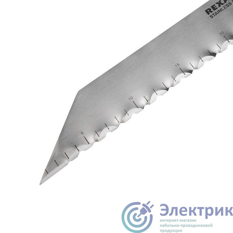 Нож для резки теплоизоляционных панелей лезвие 340мм Rexant 12-4926
