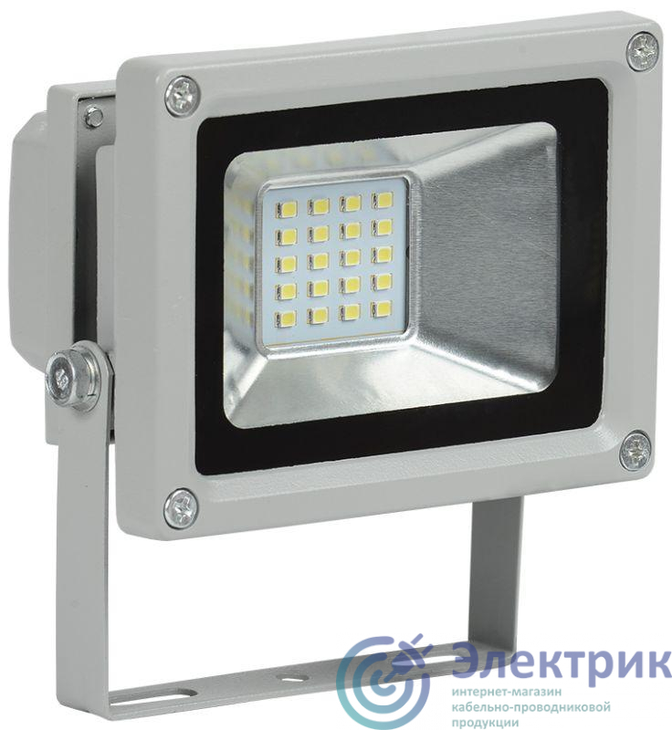 Прожектор светодиодный СДО 05-10 10Вт 6500К IP65 SMD сер. IEK LPDO501-10-K03