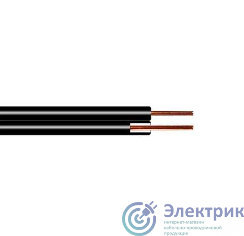Провод ПРППМ 2х0.9 Ч (м) КабельЭлектроСвязь 65