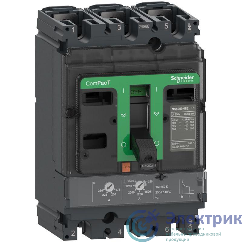 Фото Schneider Electric C25F3TM250