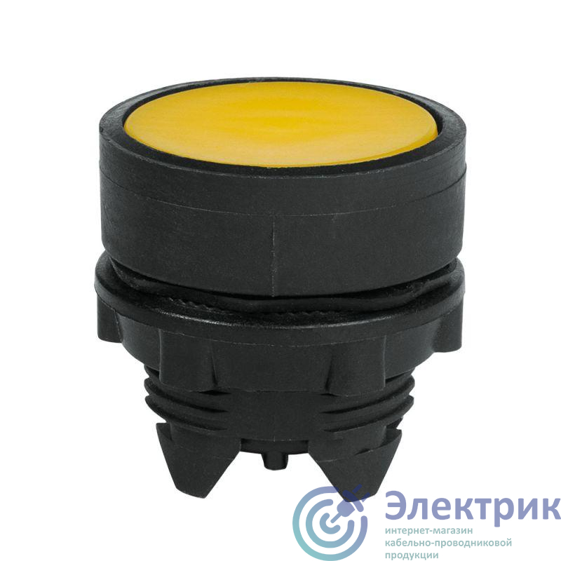 Головка кнопки OptiSignal D22 A5-P-5 желт. пластик ZB5AA5 КЭАЗ 332265