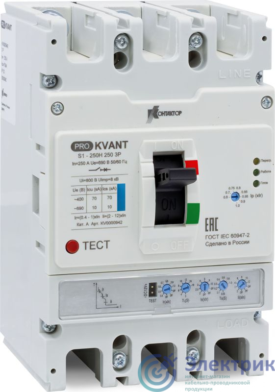 Фото Контактор (группа IEK) KV0000938