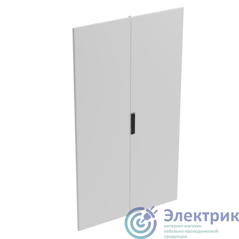 Дверь сплошная двустворчатая для шкафов OptiBox M ВхШ 2200х1000мм КЭАЗ 306670