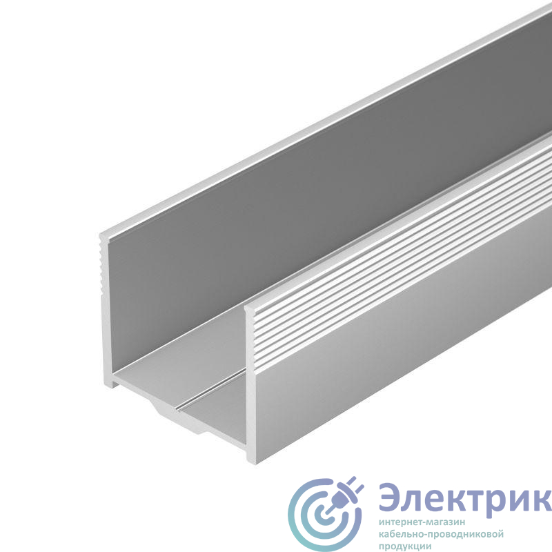 023291 | Профиль-держатель WPH-FLOOR22-2000 ANOD 2м металл Arlight